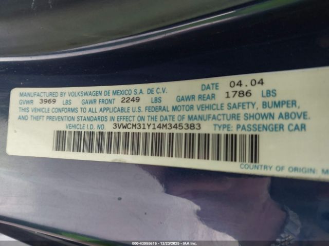 Volkswagen Beetle Gls Image 4