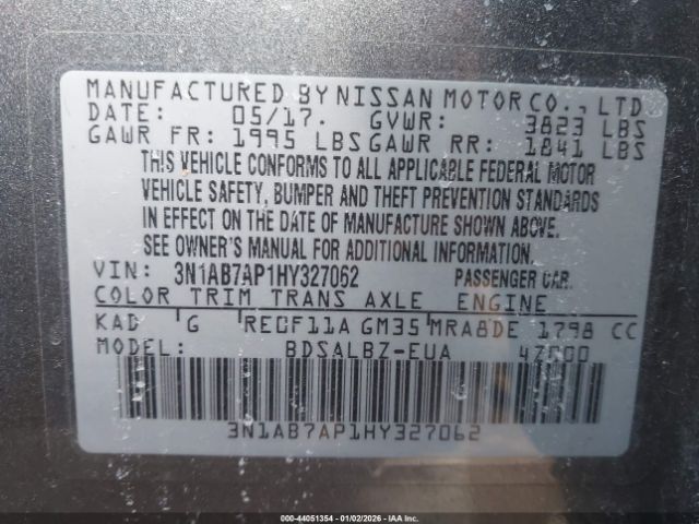 Nissan Sentra S Image 5