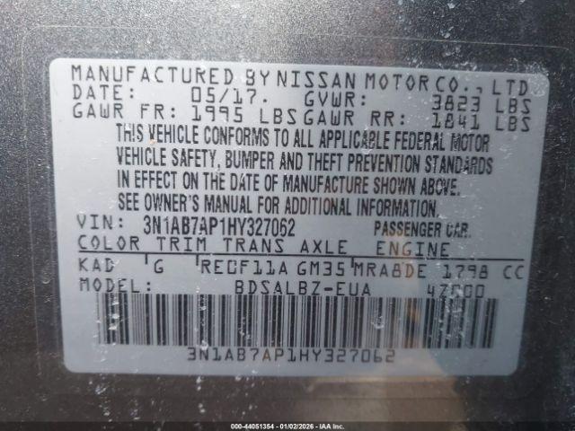 Nissan Sentra S Image 5