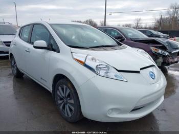  Salvage Nissan LEAF