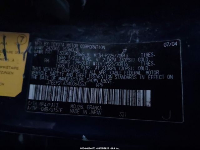 Toyota Highlander V6 Image 7