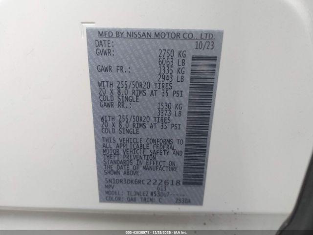 Nissan Pathfinder Platinum 4wd Image 5