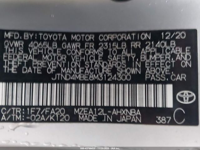 Toyota Corolla Se Nightshade Edition Image 8