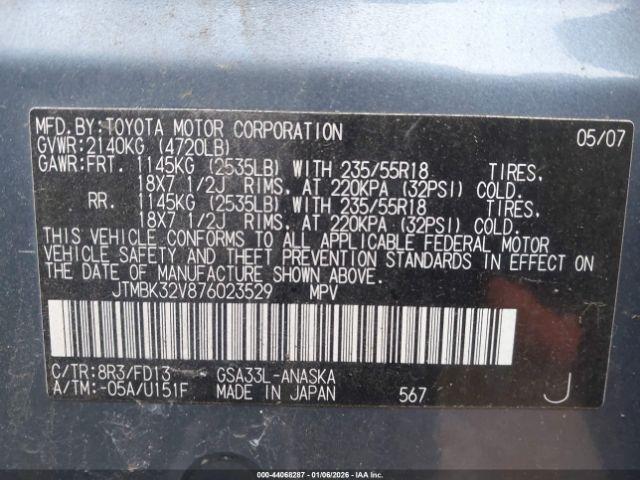 Toyota RAV4 Sport V6 Image 9