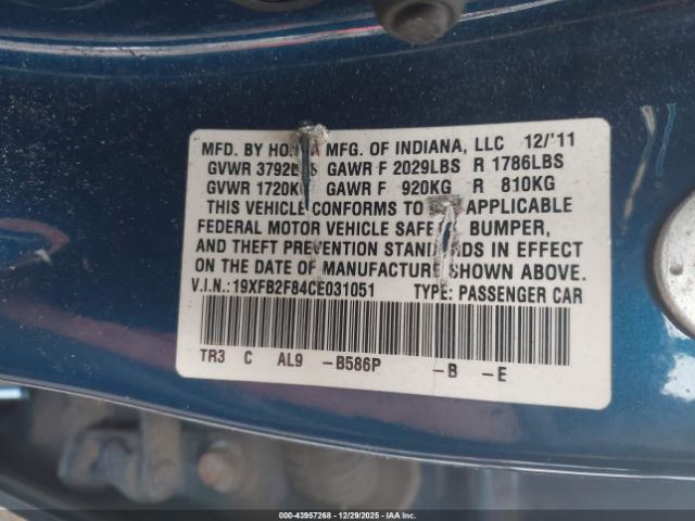 Honda Civic Ex Image 8