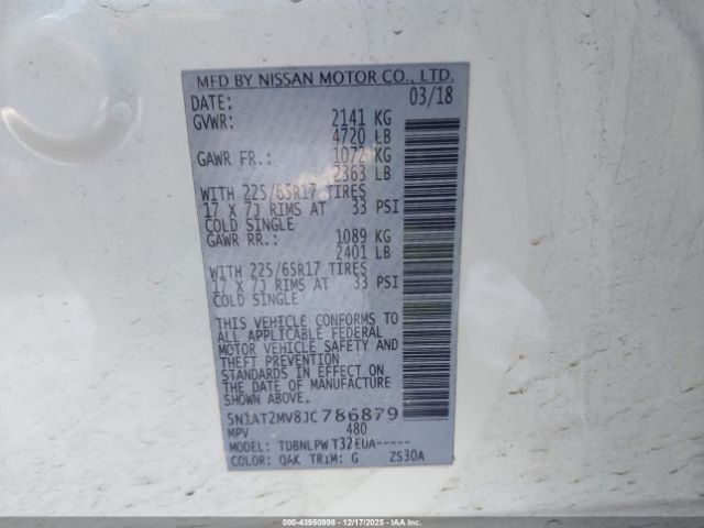 Nissan Rogue S Image 7