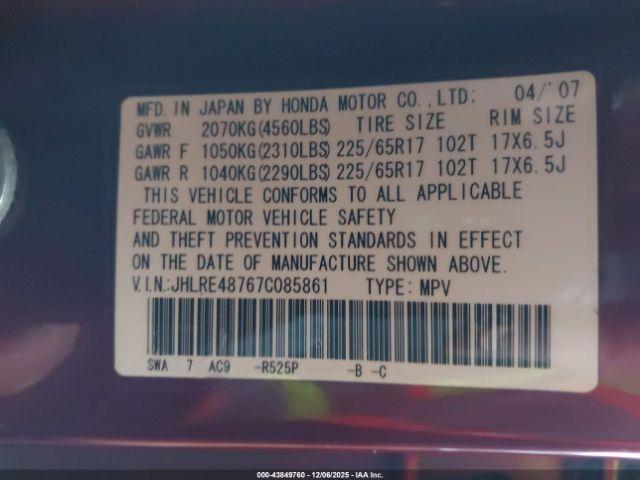 Honda CR-V Ex-l Image 10