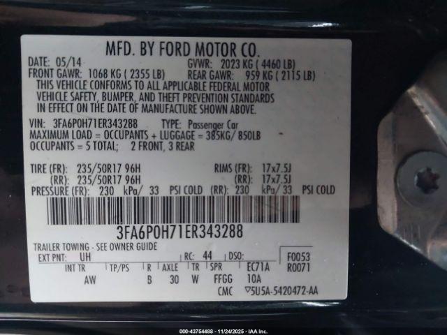 Ford Fusion Se Image 9