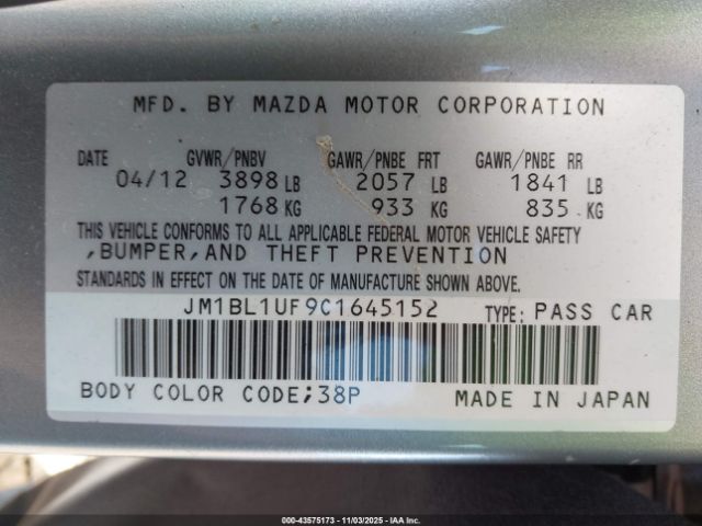 Mazda Mazda3 I Sport Image 9