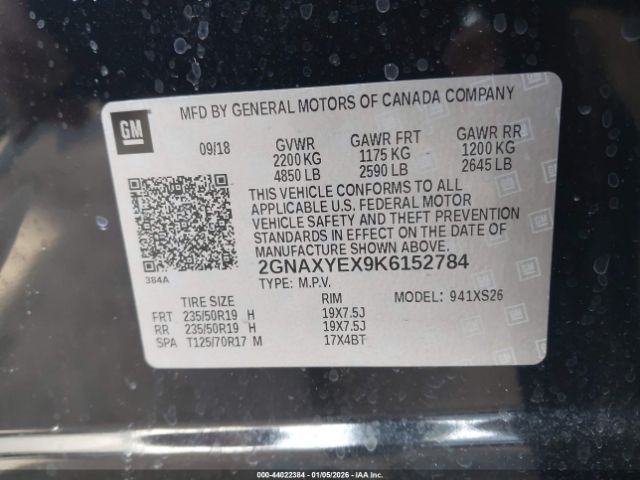 Chevrolet Equinox Premier Image 9