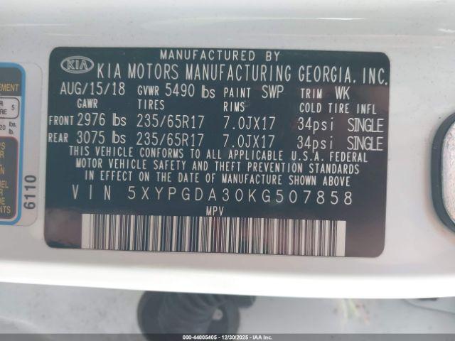 Kia Sorento 2.4l Lx Image 4