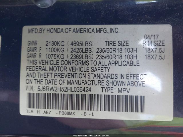 Honda CR-V Ex Image 10