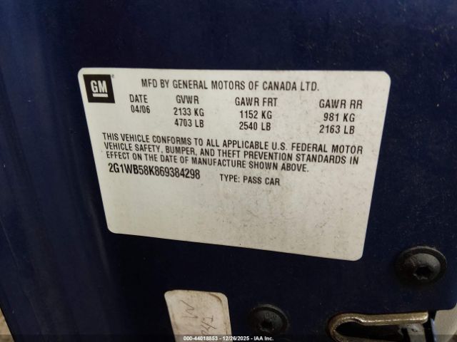 Chevrolet Impala Ls Image 10