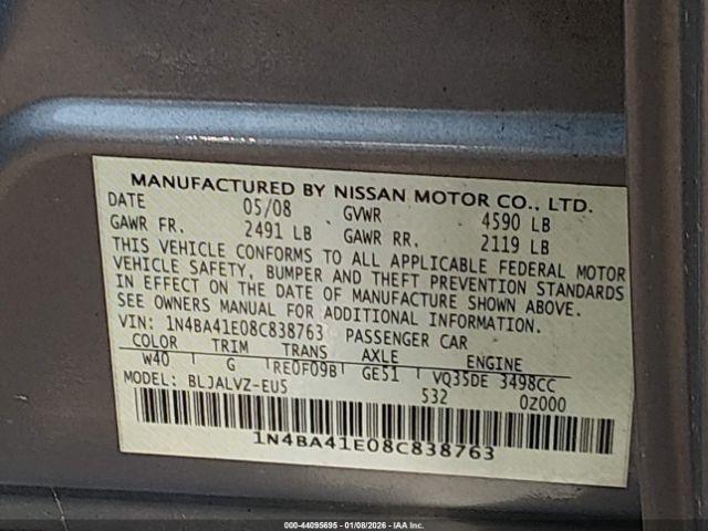 Nissan Maxima 3.5 Se Image 3