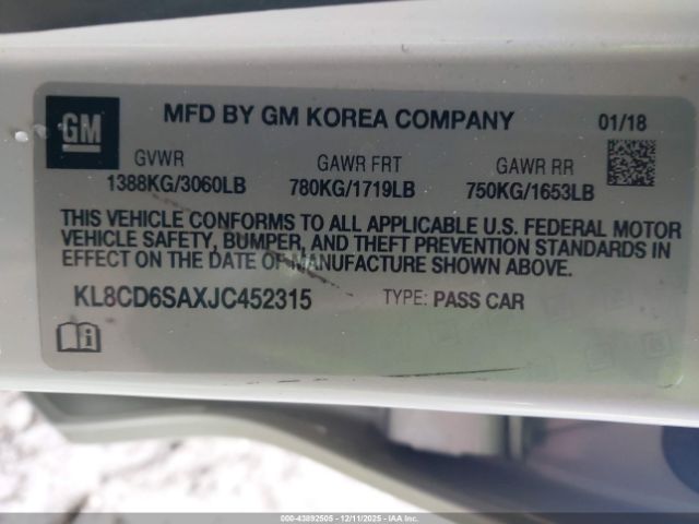 Chevrolet Spark 1lt Cvt Image 10