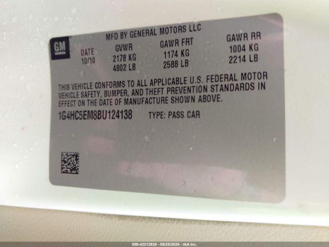 Buick Lucerne Cxl Image 10