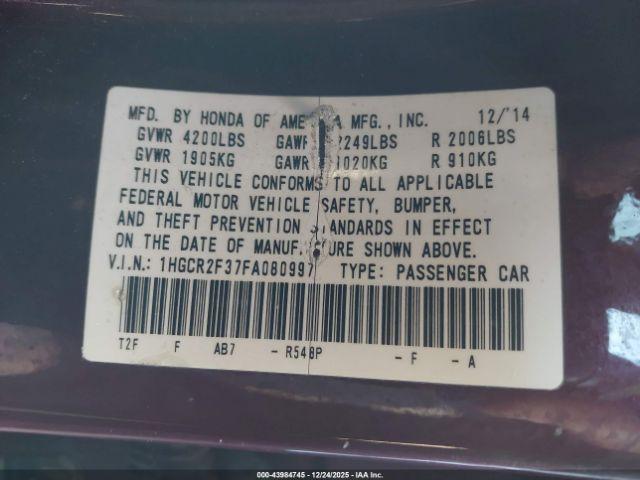 Honda Accord Lx Image 16