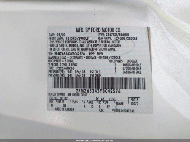 Ford Windstar Image 8