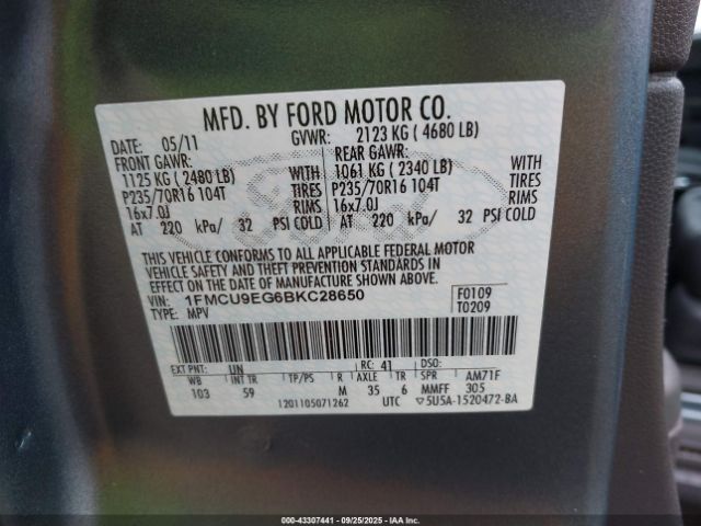 Ford Escape Limited Image 14