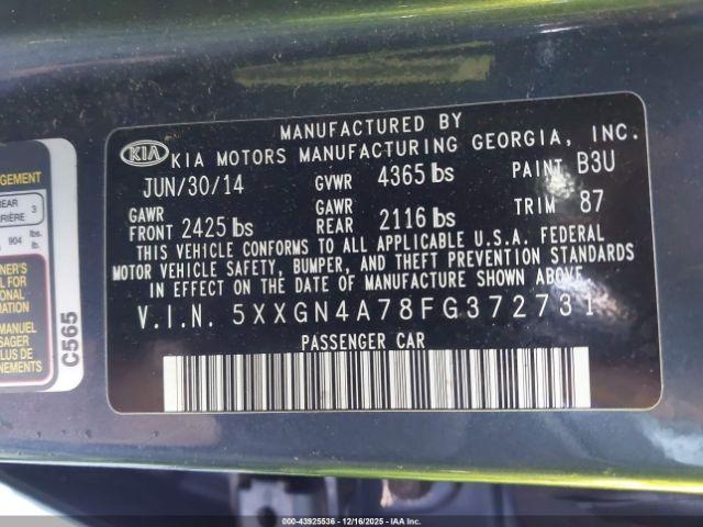 Kia Optima Ex Image 12