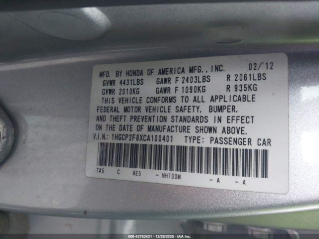 Honda Accord 2.4 Ex-l Image 9