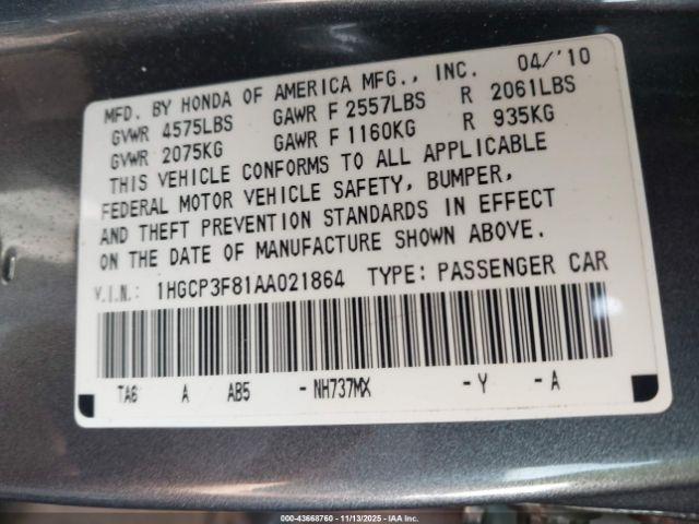 Honda Accord 3.5 Ex-l Image 2