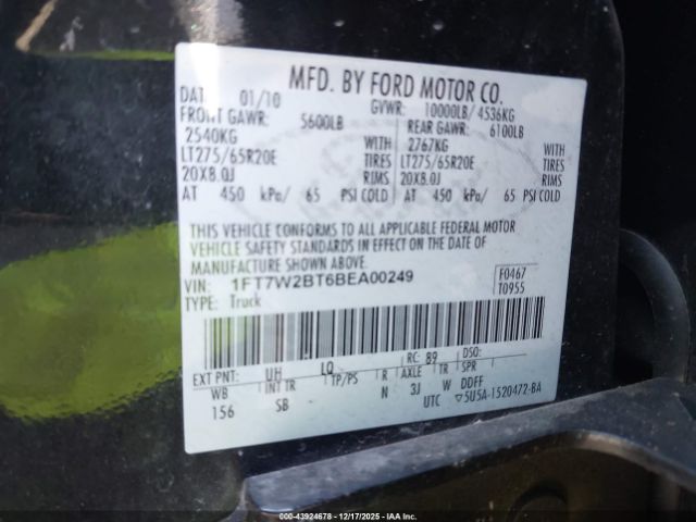 Ford F-250 Lariat Image 4