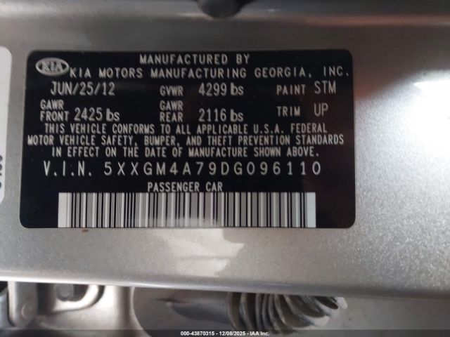 Kia Optima Lx Image 8