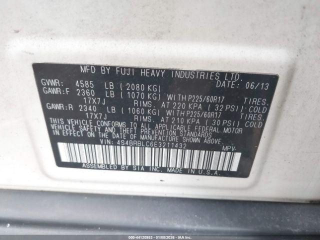 Subaru Outback 2.5i Limited Image 13