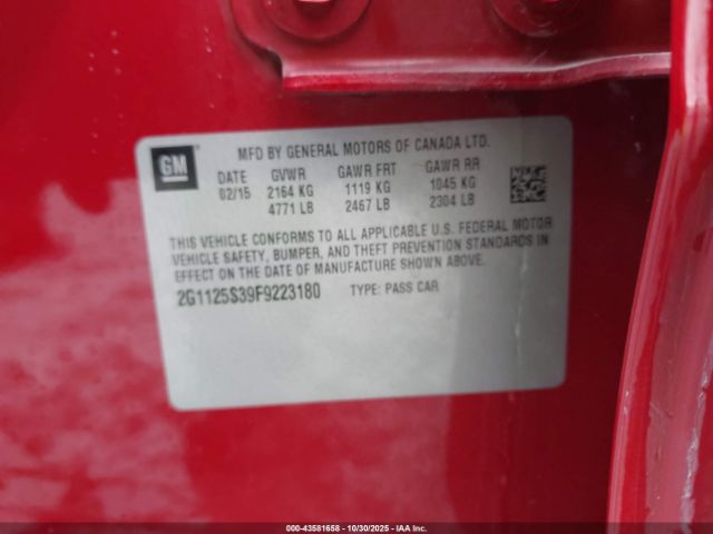 Chevrolet Impala 2lt Image 6