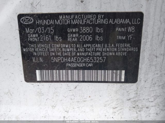 Hyundai ELANTRA Se Image 9