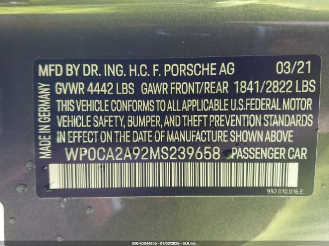 Porsche 911 Carrera Cabriolet Image 7